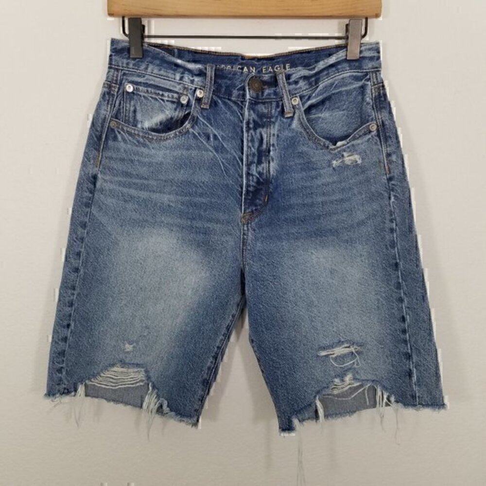 American Eagle  90S Boyfriend Button Fly Shorts 2